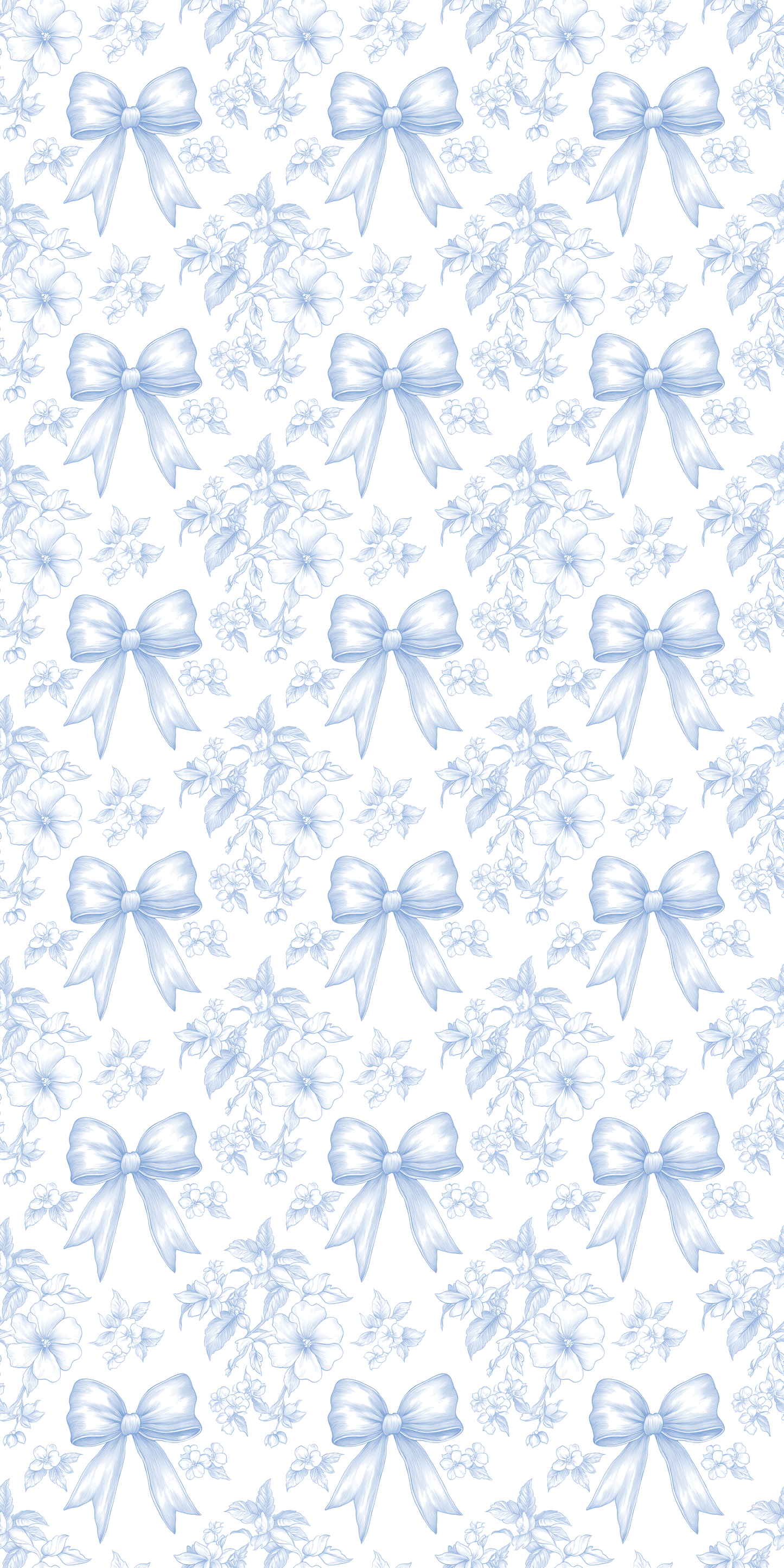 Sweet Bow Charm Blue