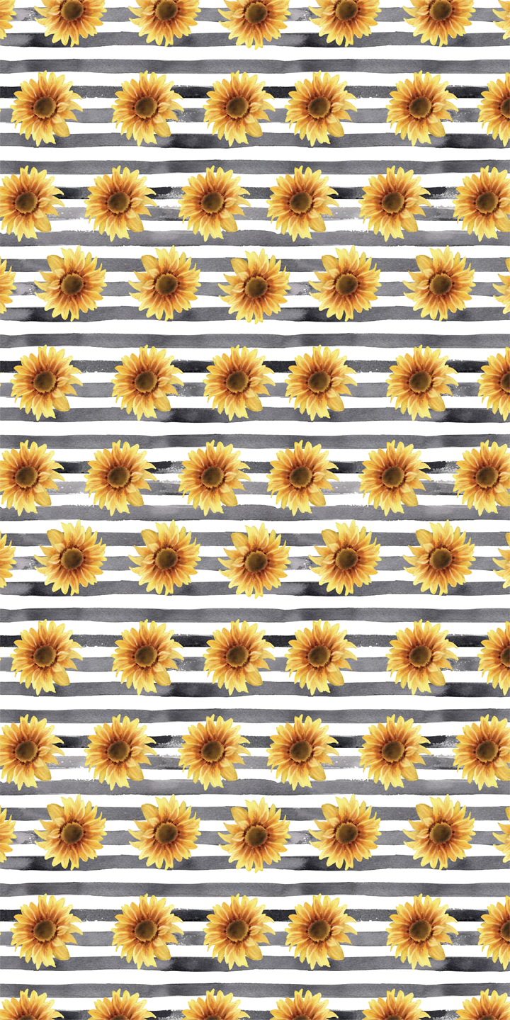 Striped Sunflowers