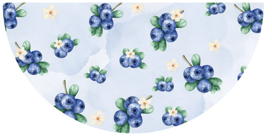 Berry Blossoms Floor Mat